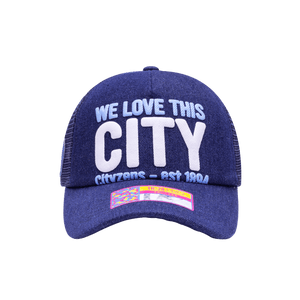 Manchester City Heart Trucker Hat